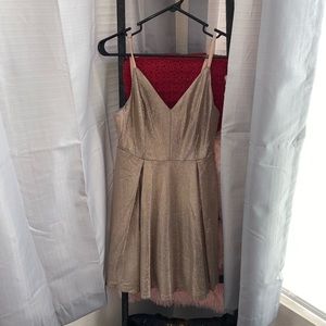 Gold Sparkly Dress